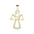 14K Yellow gold (e-coating) \ White