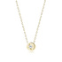 White \ 24K Yellow gold