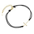 14K Yellow gold (e-coating) \ Black