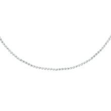 Silver (925) Spiga chain - fox tail