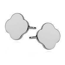 Silver (925) earrings - clovers