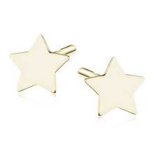 Silver (925) earrings stars