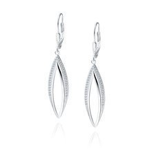 Silver (925) earrings with white zirconias