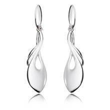 Silver (925) long earrings