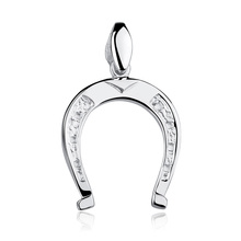 Silver (925) pendant - horseshoe