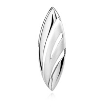 Silver pendant (925) elegant satin