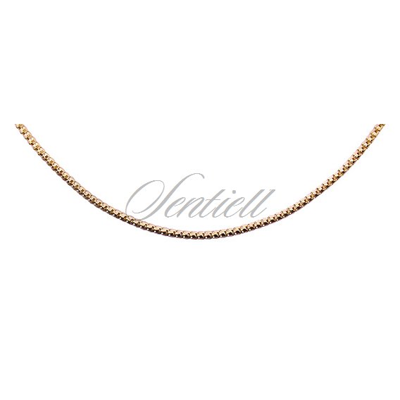 Silver (925) Etrusca 8L chain  Ø 140 -  gold plated