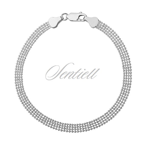 Silver (925) ball chain bracelet