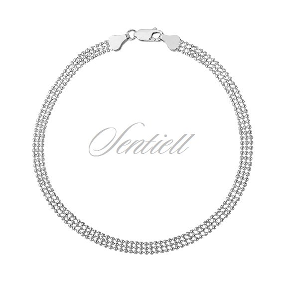 Silver (925) ball chain bracelet