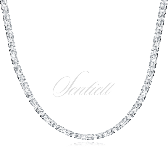 Silver (925) chain - Byzantine weave