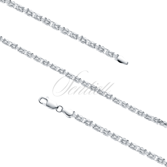 Silver (925) chain - Byzantine weave