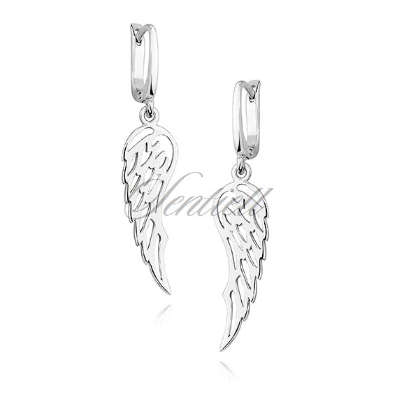 Silver (925) earrings - wings