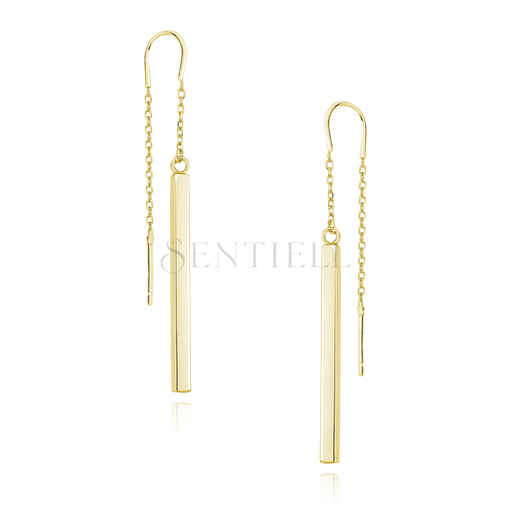 Silver (925) gold plated  earrings