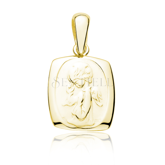 Silver (925) gold-plated pendant Little Angel