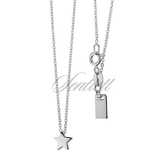 Silver (925) necklace star