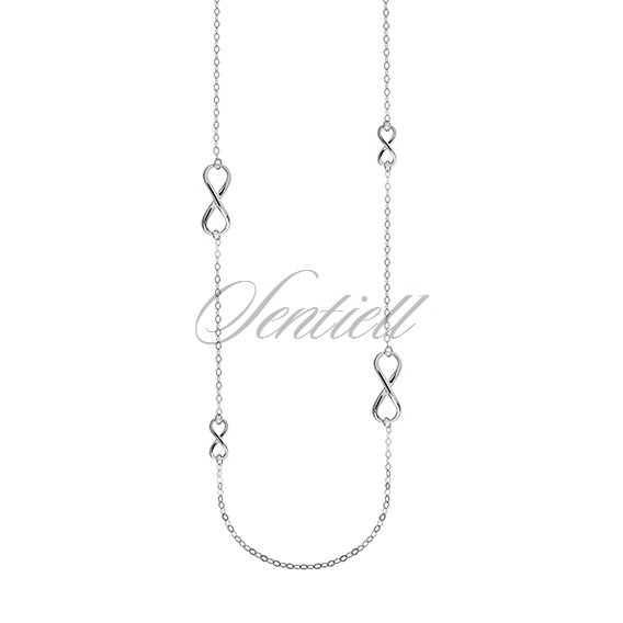 Silver (925) necklace with Infinity