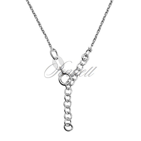 Silver (925) necklace with heart pendant