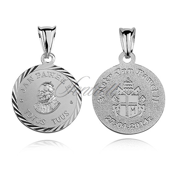 Silver (925) pendant - Pope Saint John Paul II