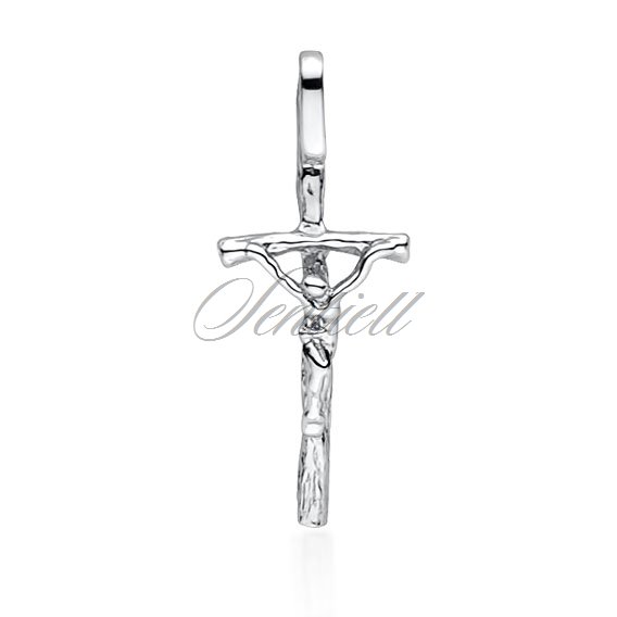 Silver (925) pendant Pope's cross