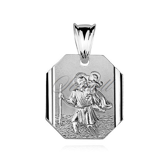 Silver (925) pendant Saint Christopher