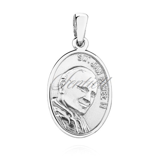 Silver (925) pendant - Saint Pope John Paul II