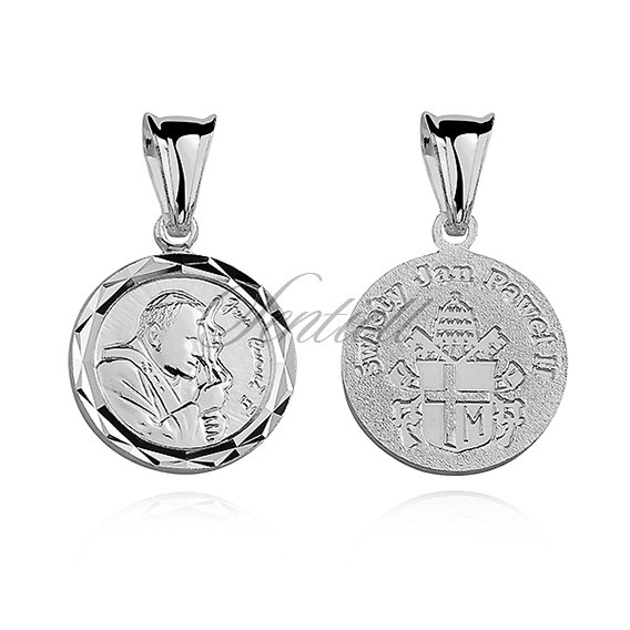 Silver (925) pendant - Saint Pope John Paul II