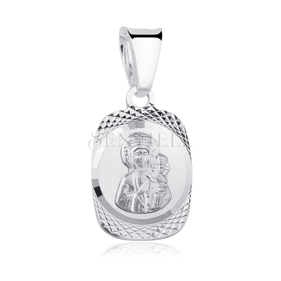 Silver (925) pendant Virgin Mary / Black Madonna