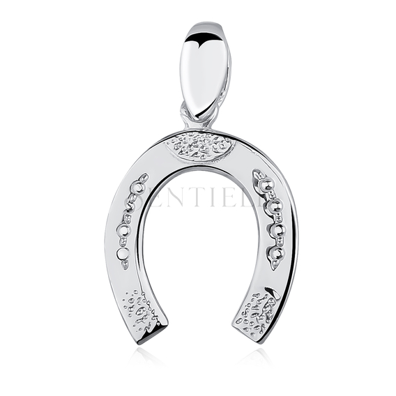 Silver (925) pendant - horseshoe