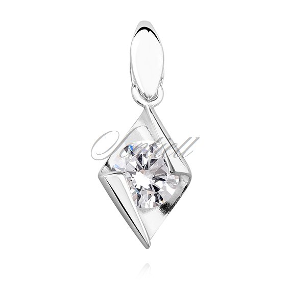 Silver (925) pendant zirconia