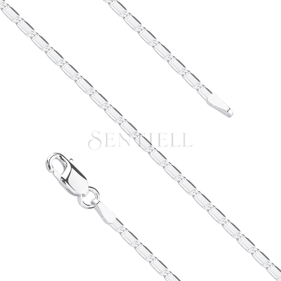 Silver bracelet (925) snail chain  Ø 040