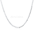 Silver (925) Traversino rhodium-plated chain necklace Ø 060