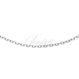 Silver (925) chain anchor diamond cut without plating