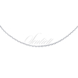 Silver (925) diamond cut anchor chain