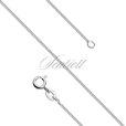 Silver (925) diamond-cut chain - curb Ø 030