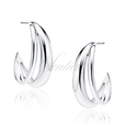 Silver (925) double earrings - circles