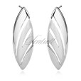 Silver (925) earrings elegant satin