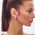 Silver (925) earrings - high polished