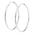 Silver (925) earrings hoop