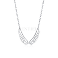 Silver (925) necklace with wings