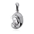 Silver (925) pendant Saint Mary with Jesus
