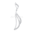 Silver (925) pendant with zirconia