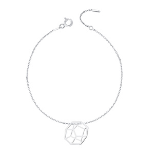 Silver (925) bracelet - Origami