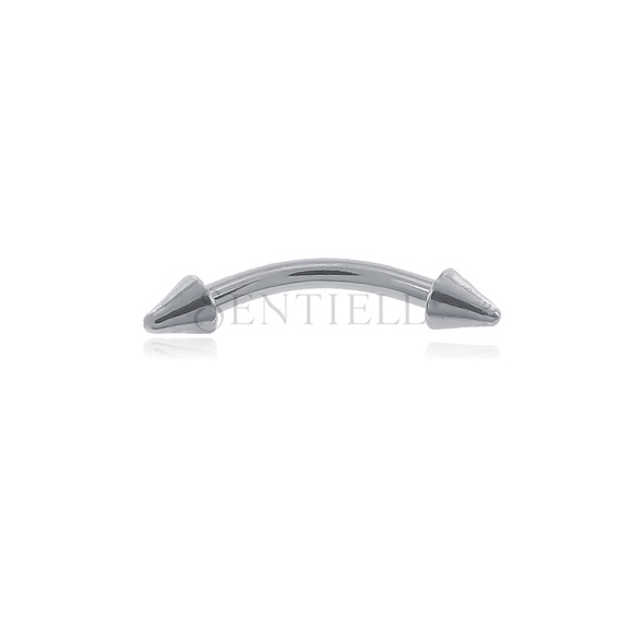 Stainless steel (316L) banana piercing for eyebrow