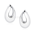 Silver (925) elegant earrings