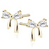 14K Yellow gold (e-coating)