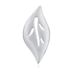 Silver (925) elegant pendant - leaf