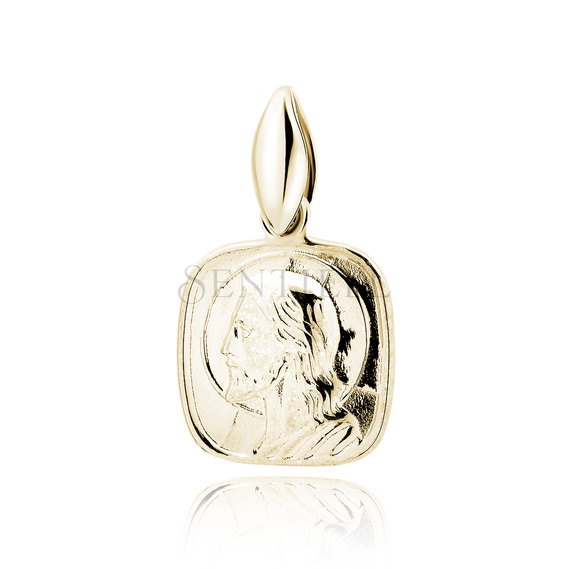 Silver (925) gold-plated pendant Jesus Christ