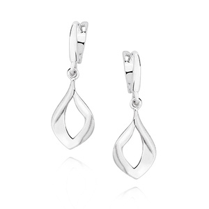 Silver (925) elegant earrings