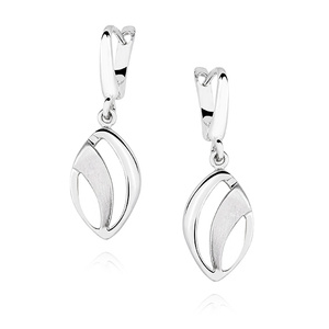 Silver (925) elegant earrings