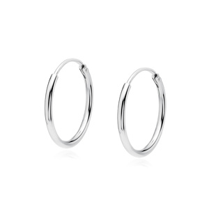 Silver (925) earrings hoop